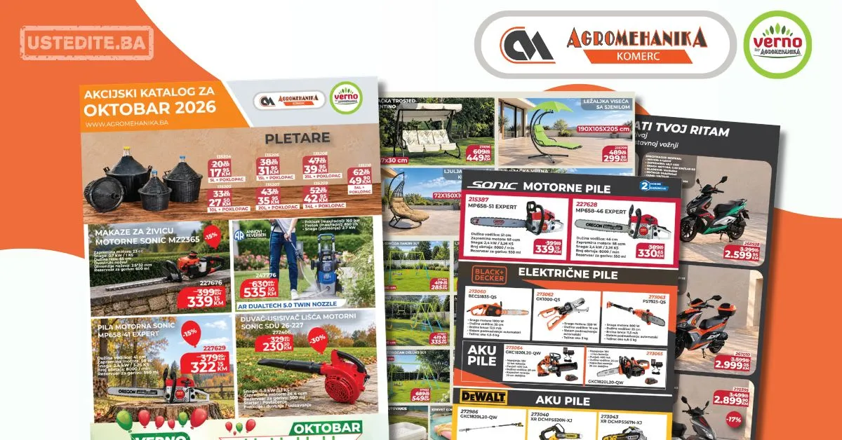 Verno by Agromehanika katalog – oktobar 2026.