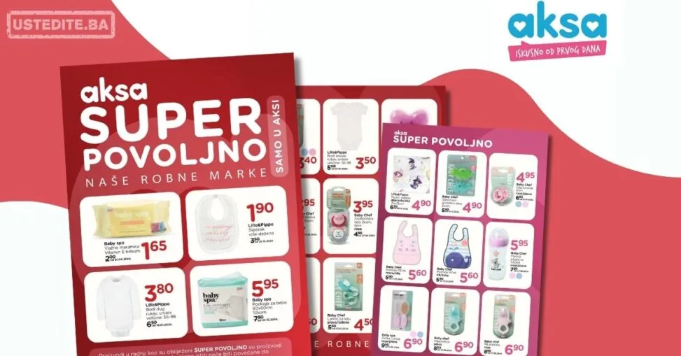 Aksa SUPER POVOLJNO – akcija do 31.12.2026.