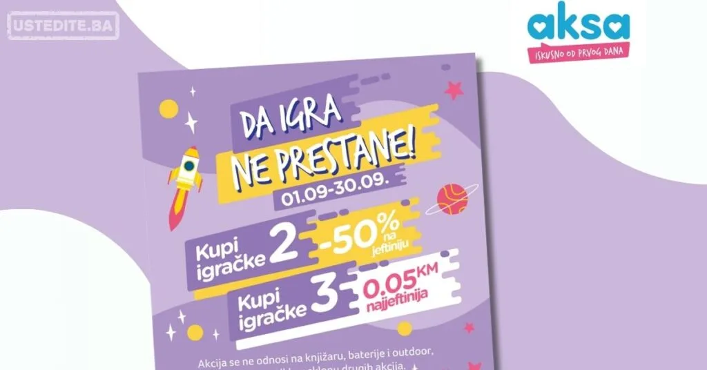 Aksa MIX&MATCH AKCIJA 1-30.9.2026.