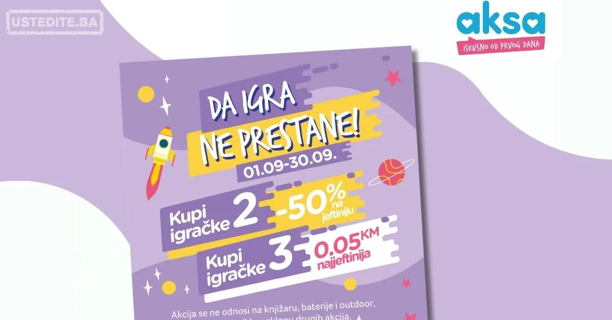 Aksa MIX&MATCH AKCIJA 1-30.9.2026.
