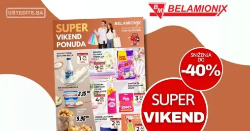 Belamionix vikend akcija 17-20.9.2026.