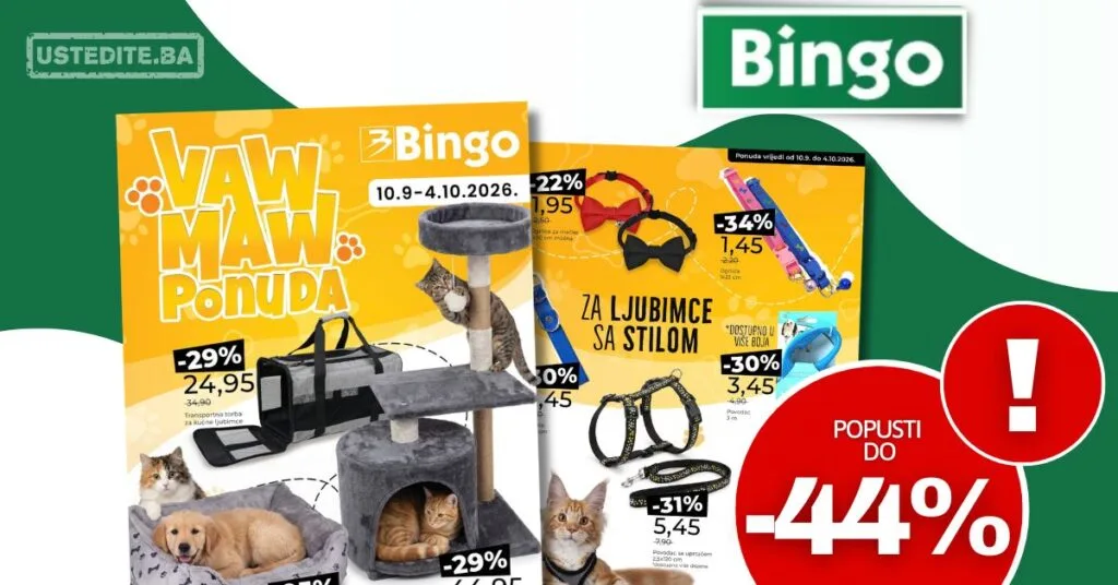 Bingo katalog VAW MAW PONUDA 10.9-4.10.2026.