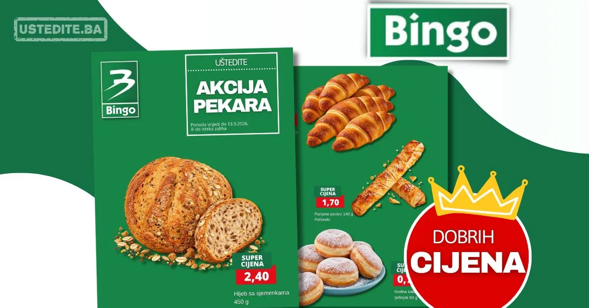 Bingo akcija SVJEŽA PONUDA - sniženje do 13.9.2026. - str. 2