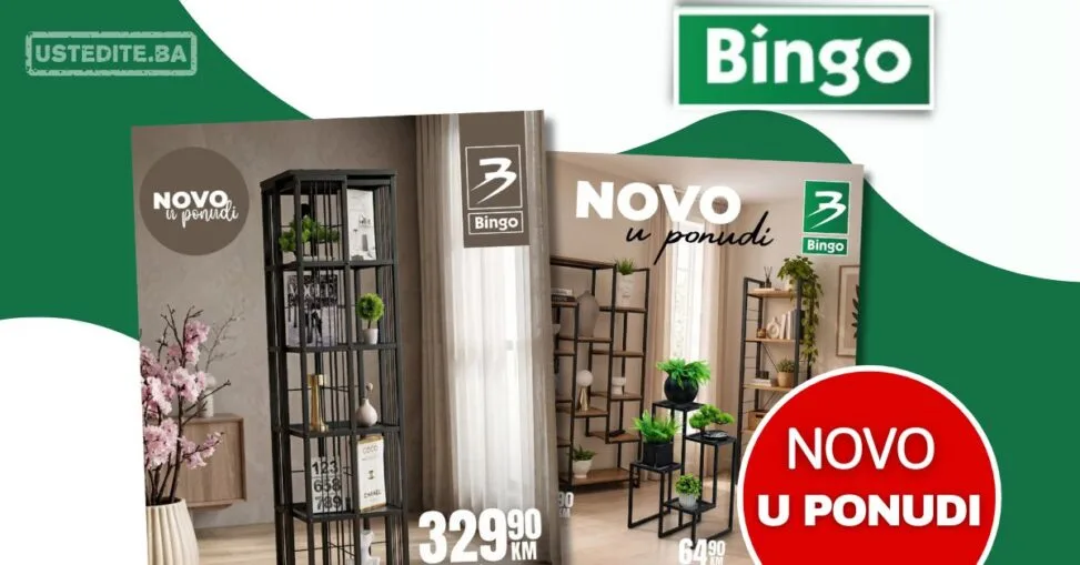 Bingo NOVO U PONUDI – od septembra 2026.