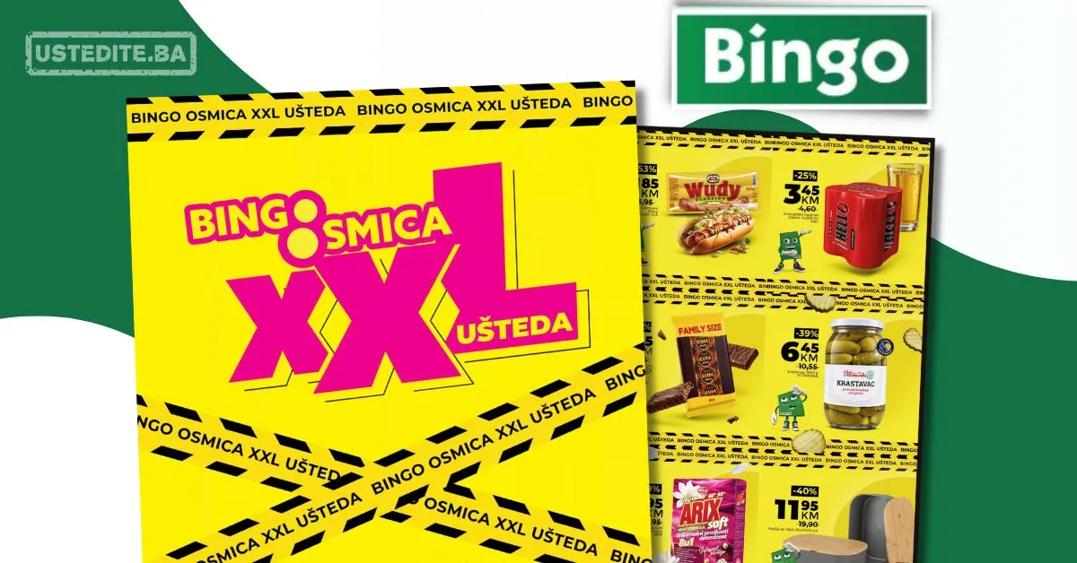 Bingo katalog OSMICA XXL UŠTEDA – popusti do 53% od 28.9. do 5.10.2026. - str. 10