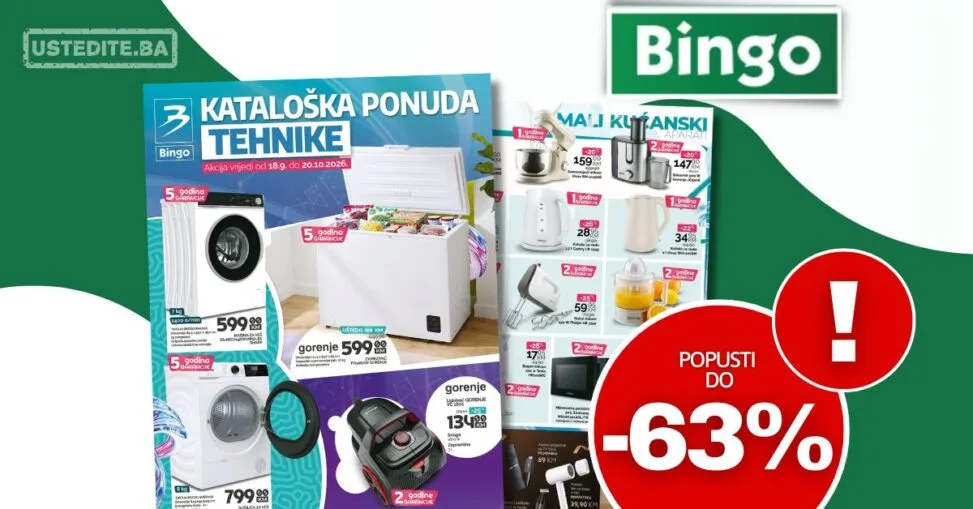 Bingo katalog TEHNIKA 18.9-20.10.2026.