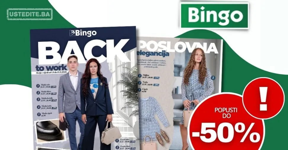 Bingo katalog BACK TO WORK 1-13.9.2026.