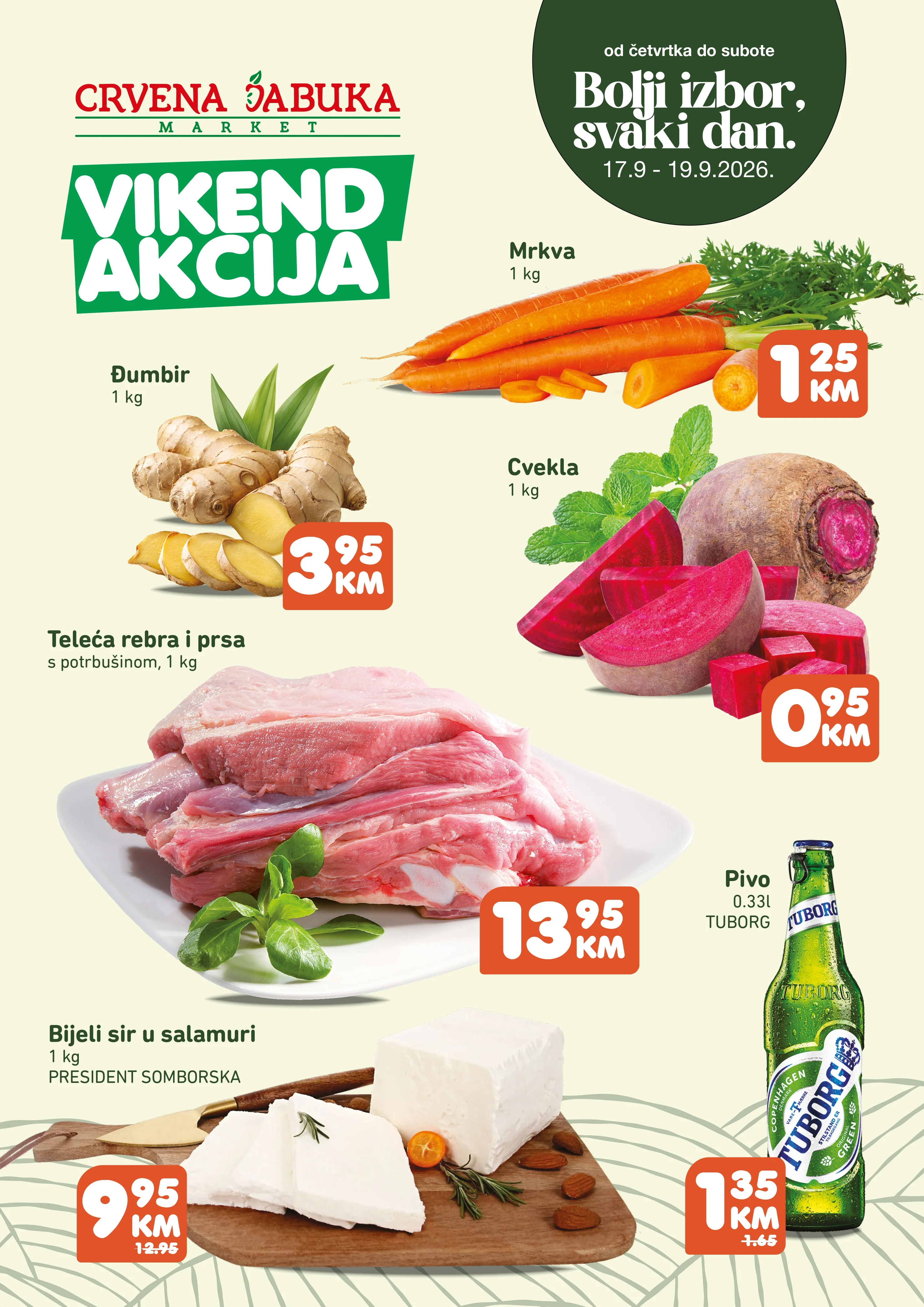 Crvena jabuka vikend akcija 17-19.9.2026. - str. 1