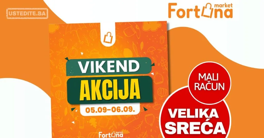Fortuna vikend akcija 5-6.9.2026.