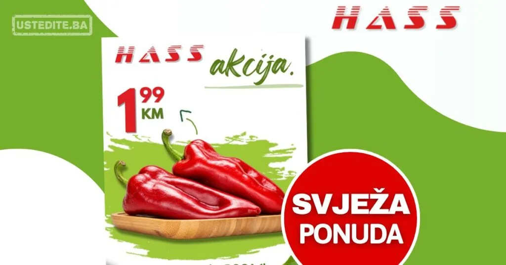 Hass komerc SVJEŽA AKCIJA 4-6.9.2026.