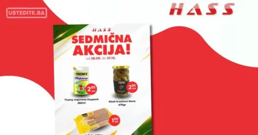 Hass komerc Zenica SEDMIČNA AKCIJA 28.9-1.10.2026.