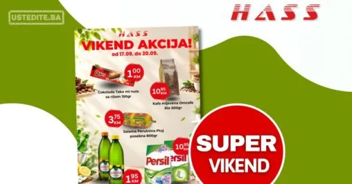 Hass komerc vikend akcija 17-20.9.2026.