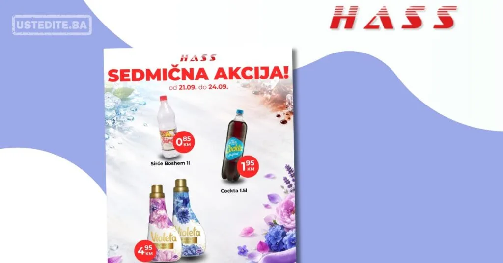 Hass komerc Zenica SEDMIČNA AKCIJA 21-24.9.2026.