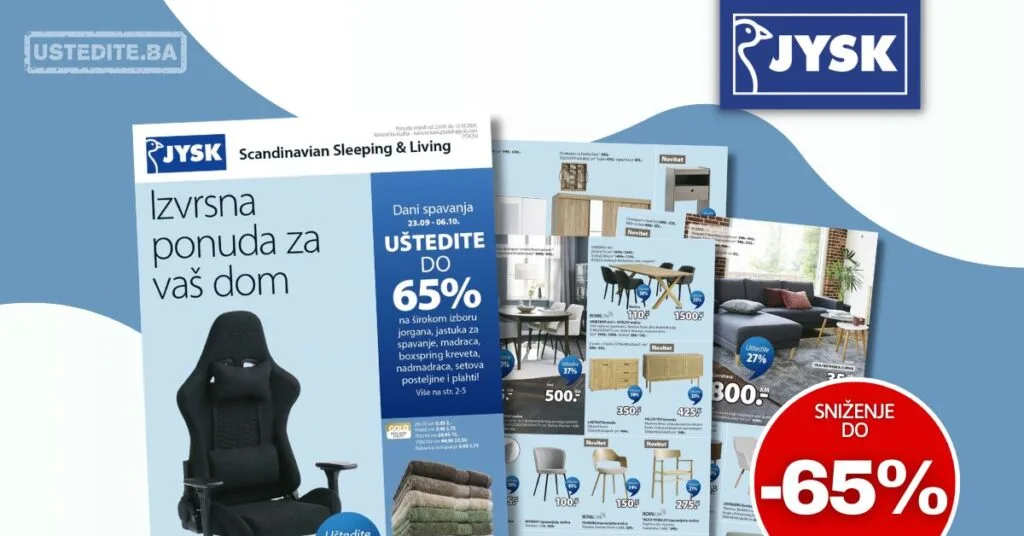 Jysk katalog 23.9-13.10.2026.