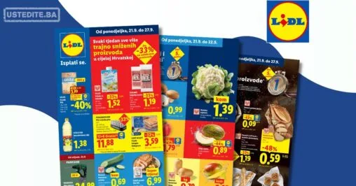 Lidl katalog HRVATSKA 21-27.9.2026.