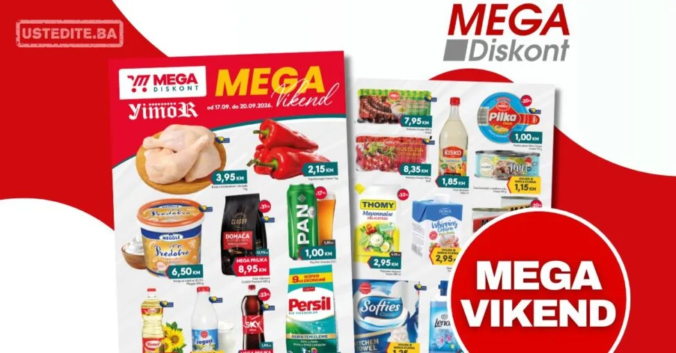 Mega Diskont vikend akcija 17-20.9.2026.