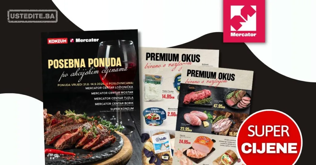 Mercator katalog POSEBNA PONUDA 31.8-14.9.2026.