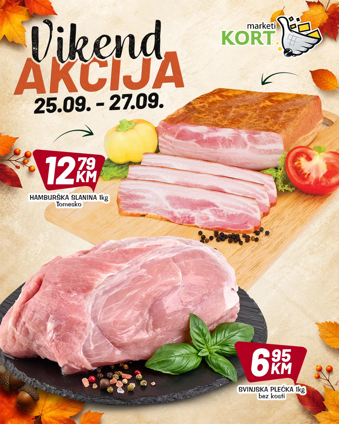 Kort vikend akcija 25-27.9.2026. - str. 1