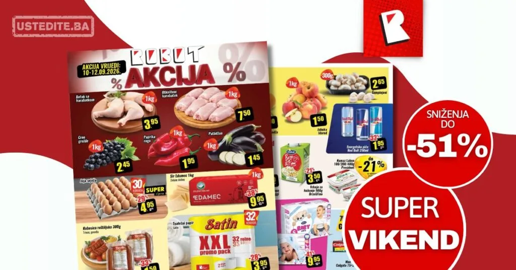 Robot vikend akcija 10-12.9.2026.
