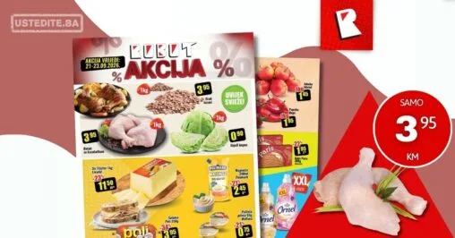 Robot akcija za početak sedmice 21-23.9.2026.