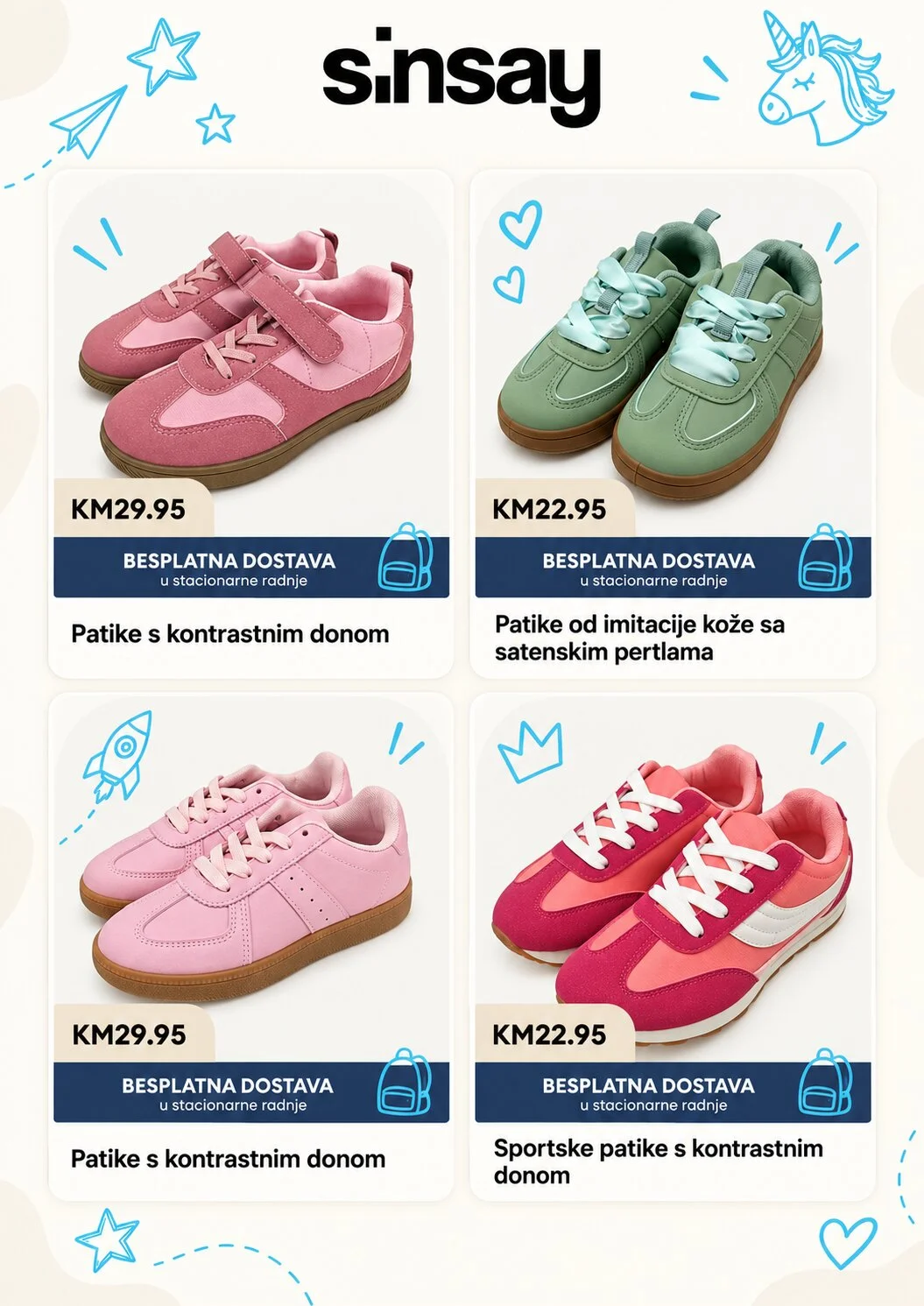 Sinsay Back to School - Dječija moda i obuća po super cijenama 3-7.9.2026. - str. 2