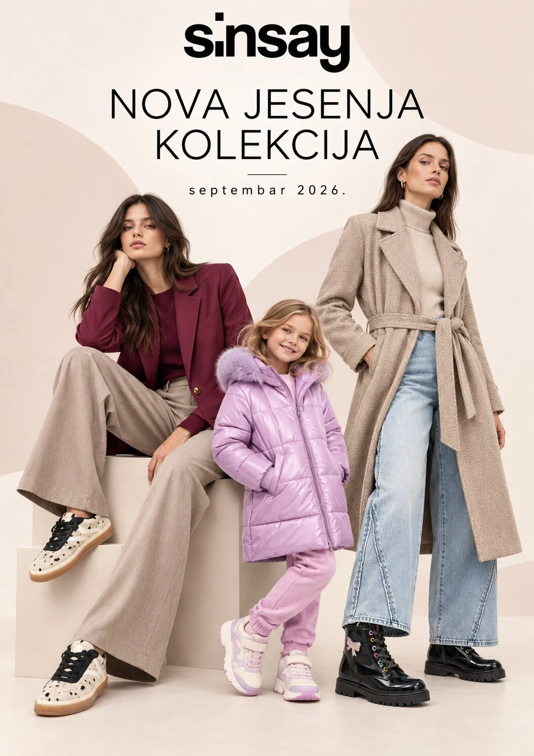 Sinsay NOVA JESENJA KOLEKCIJA - septembar 2026. - str. 1
