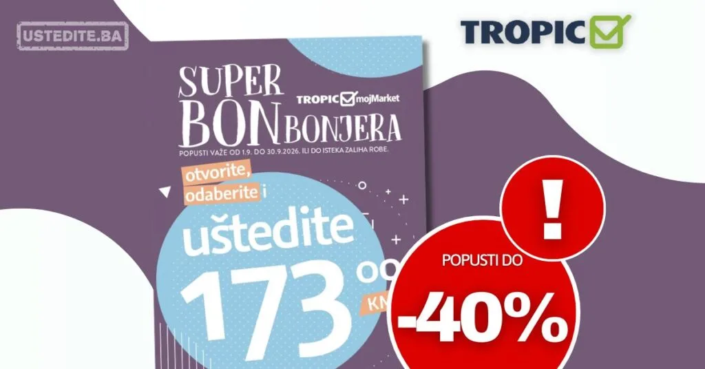 Tropic katalog BONBONJERA 1-30.9.2026.