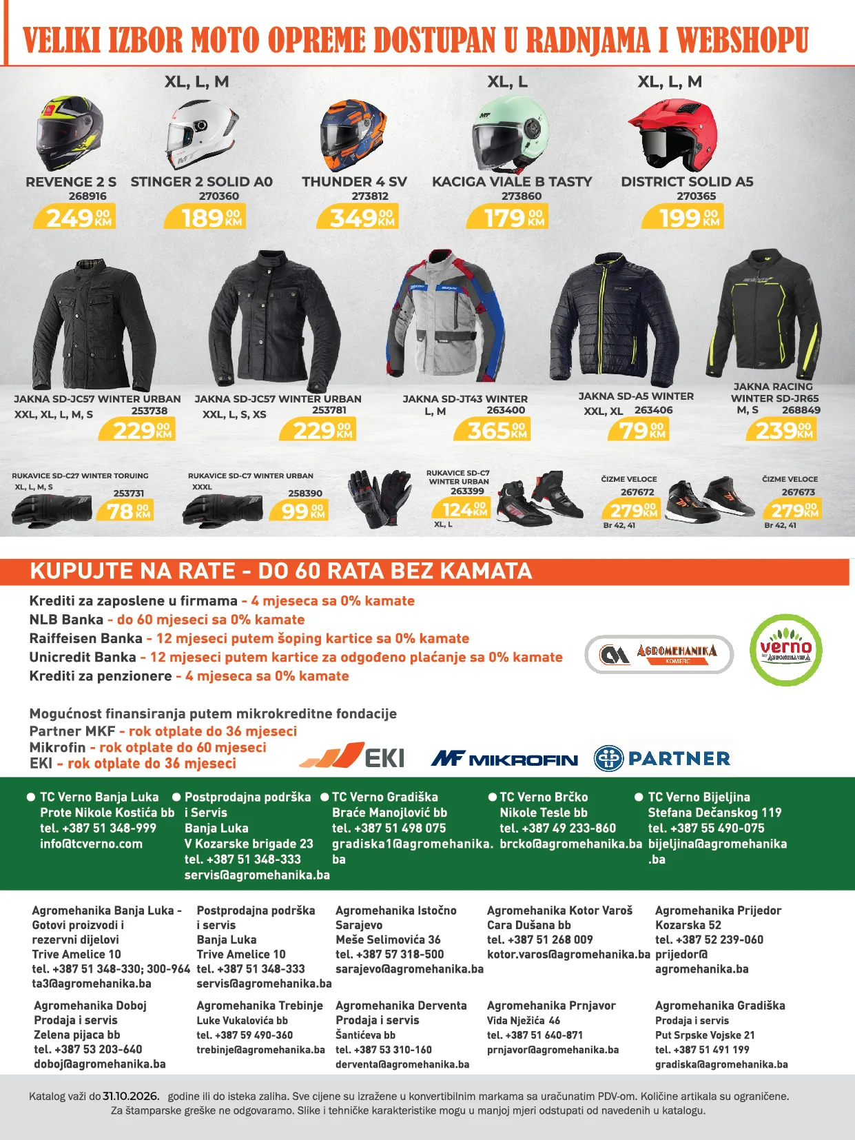 Verno by Agromehanika katalog – oktobar 2026. - str. 20