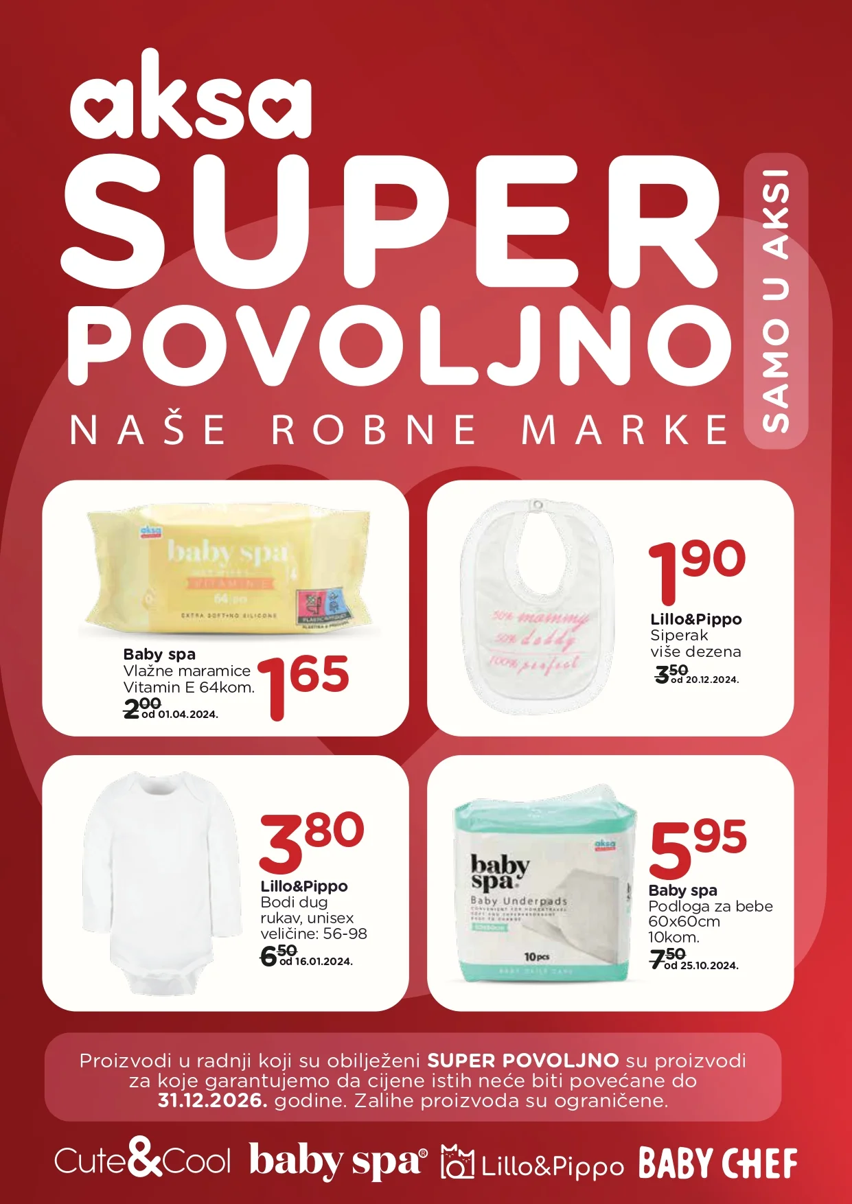 Aksa SUPER POVOLJNO – akcija do 31.12.2026. - str. 1