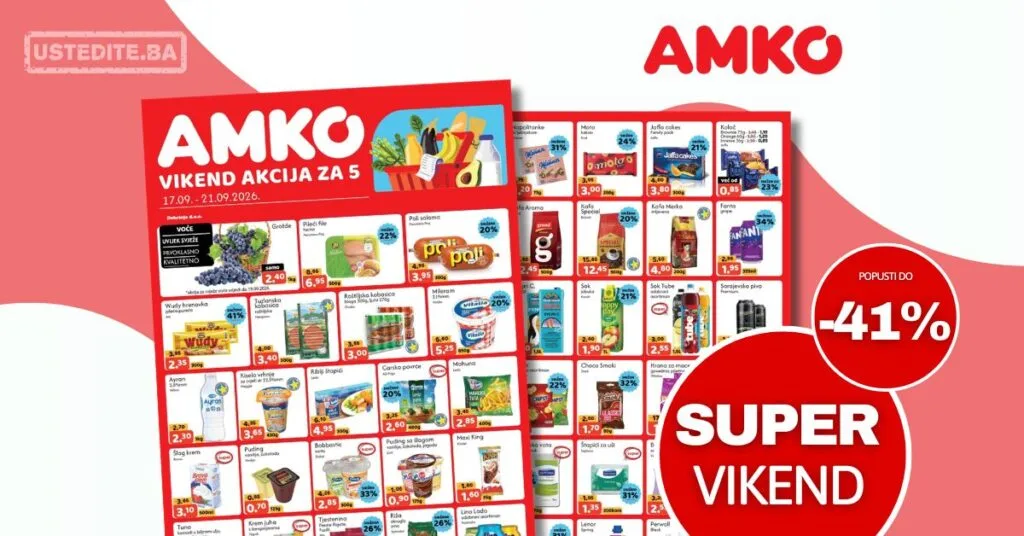 Amko vikend akcija 17-21.9.2026.