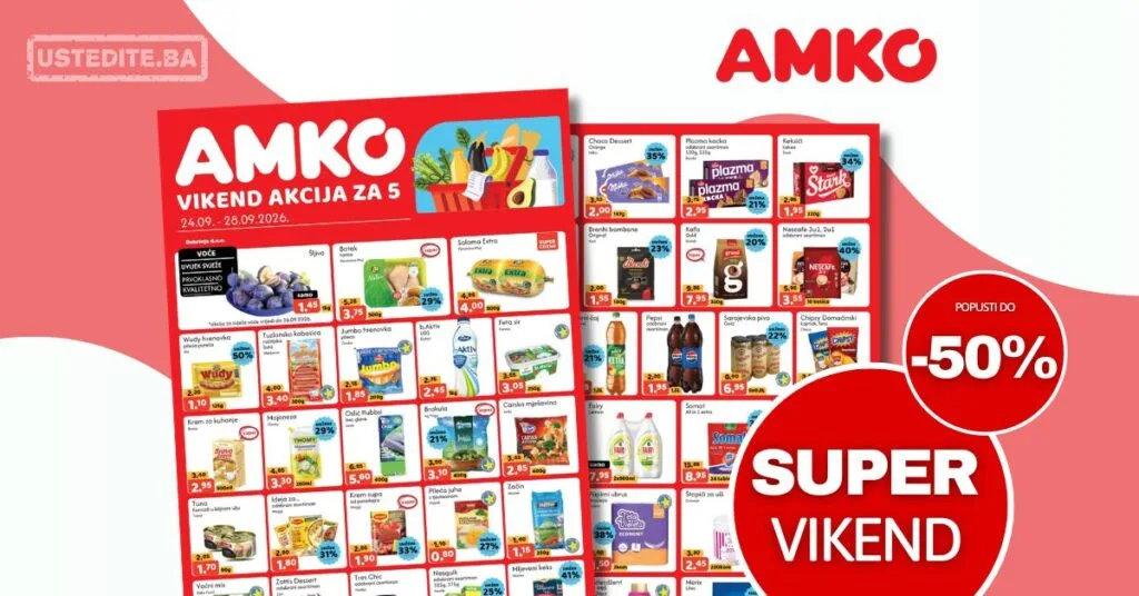 Amko vikend akcija 24-28.9.2026.