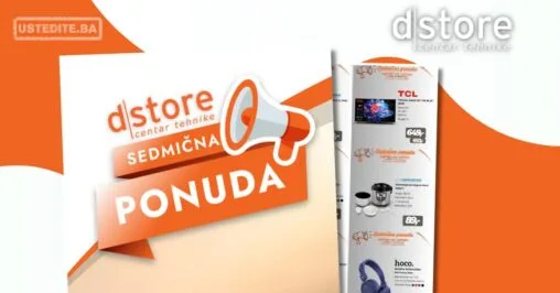 Dstore SEDMIČNA PONUDA 14-20.9.2026.