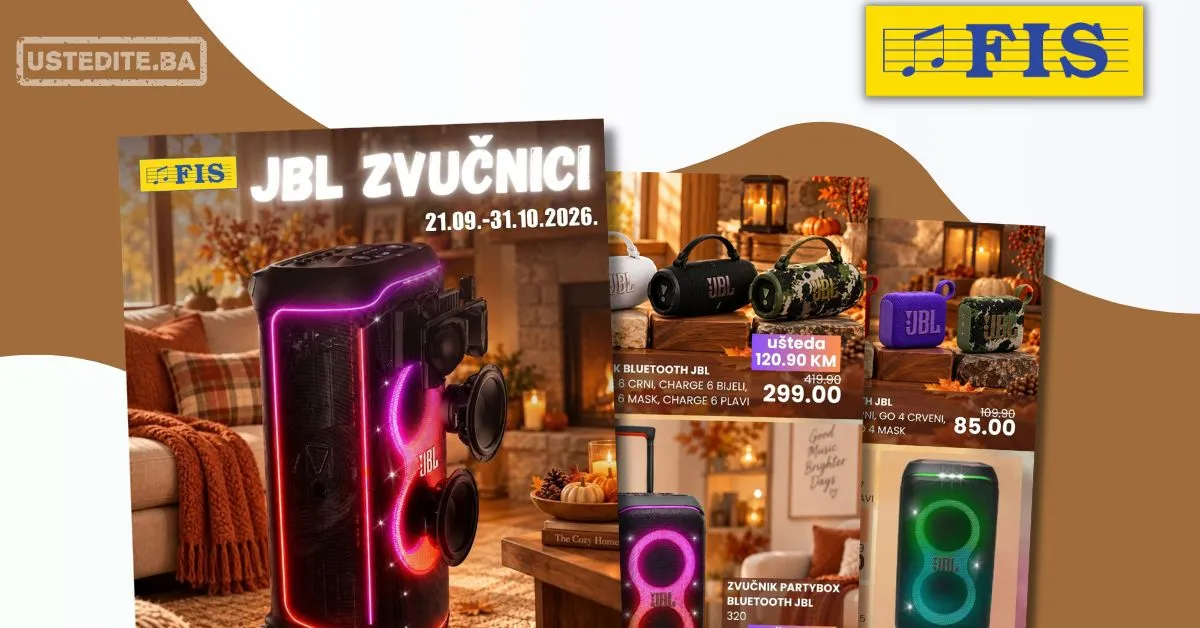 Fis akcija ZVUČNICI 21.9-31.10.2026.