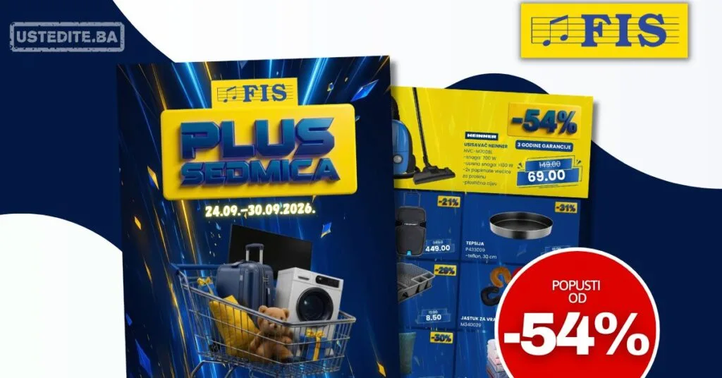 Fis akcija PLUS SEDMICA 24-30.9.2026.