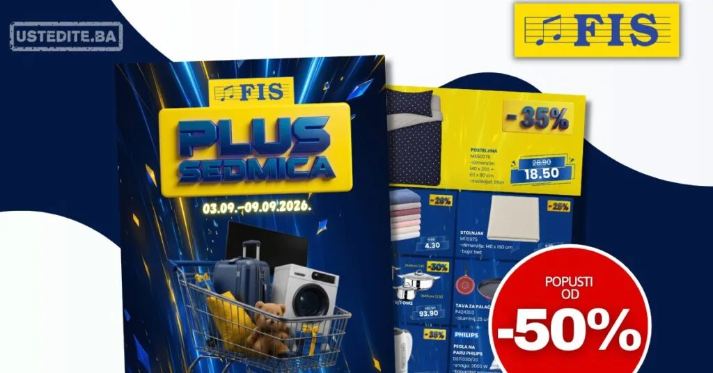 Fis akcija PLUS SEDMICA 3-9.9.2026.
