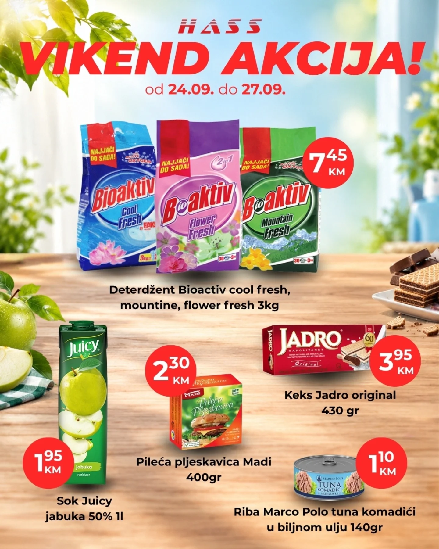 Hass komerc vikend akcija 24-27.9.2026. - str. 1