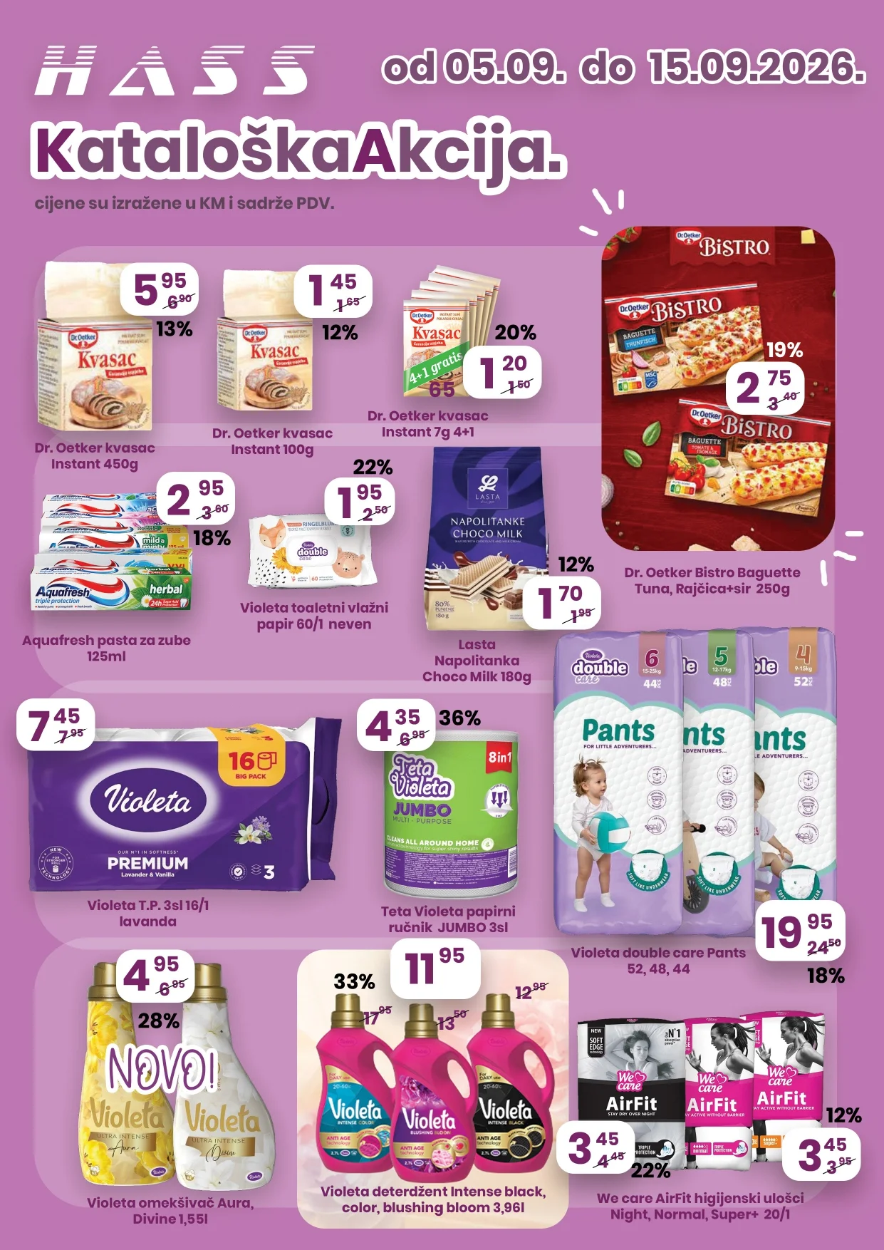 Hass komerc katalog 5-15.9.2026. - str. 1