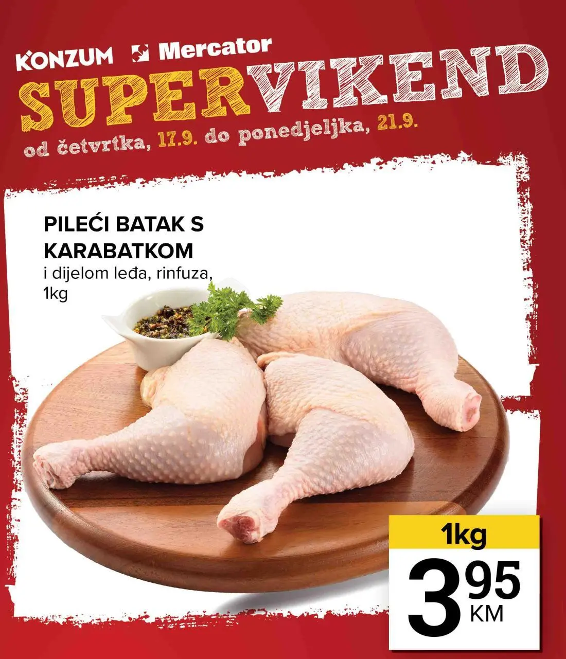 Konzum vikend akcija 17-21.9.2026. - str. 1