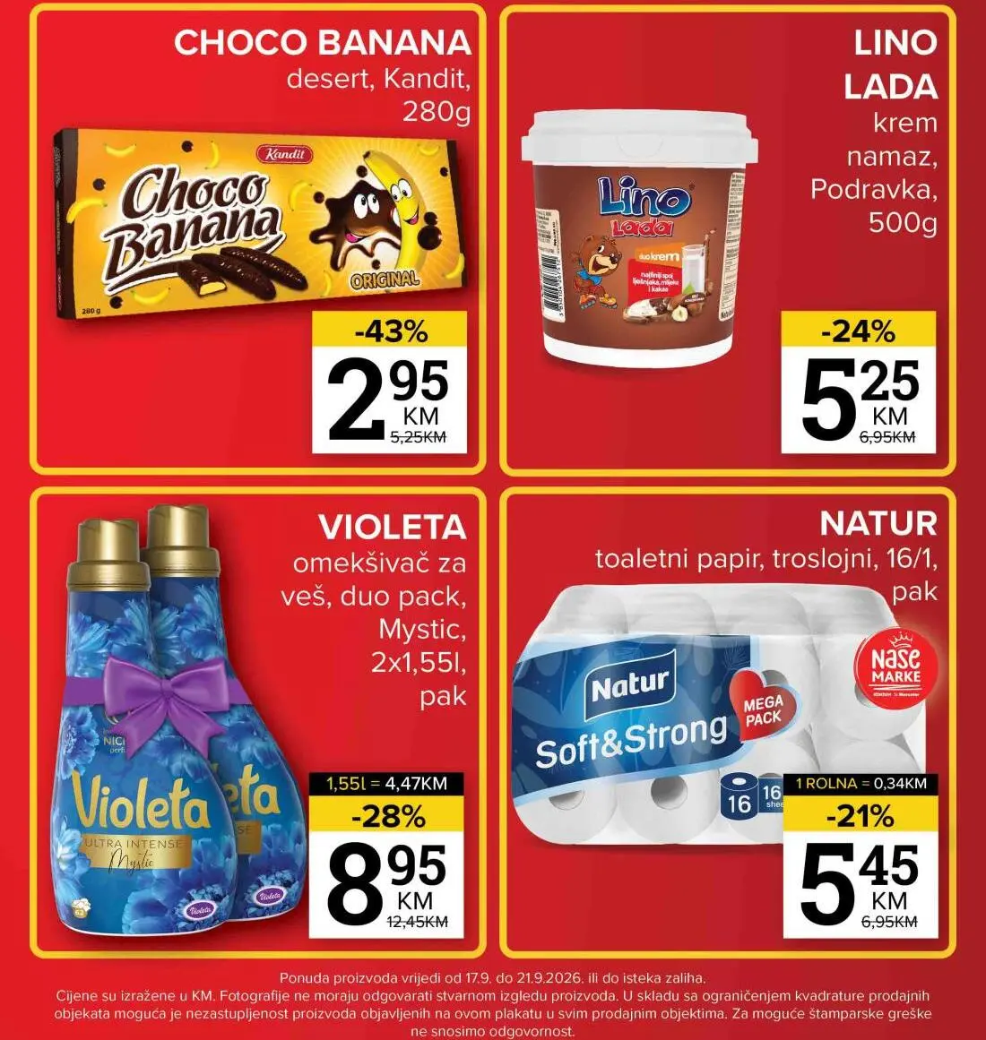 Konzum vikend akcija 17-21.9.2026. - str. 4
