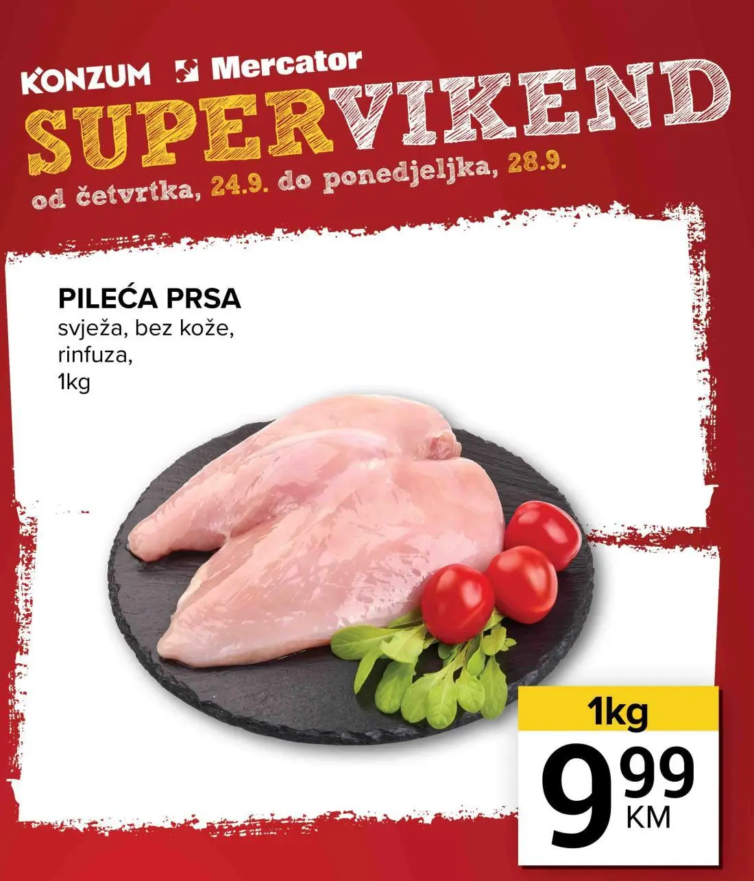 Konzum vikend akcija 24-28.9.2026. - str. 1