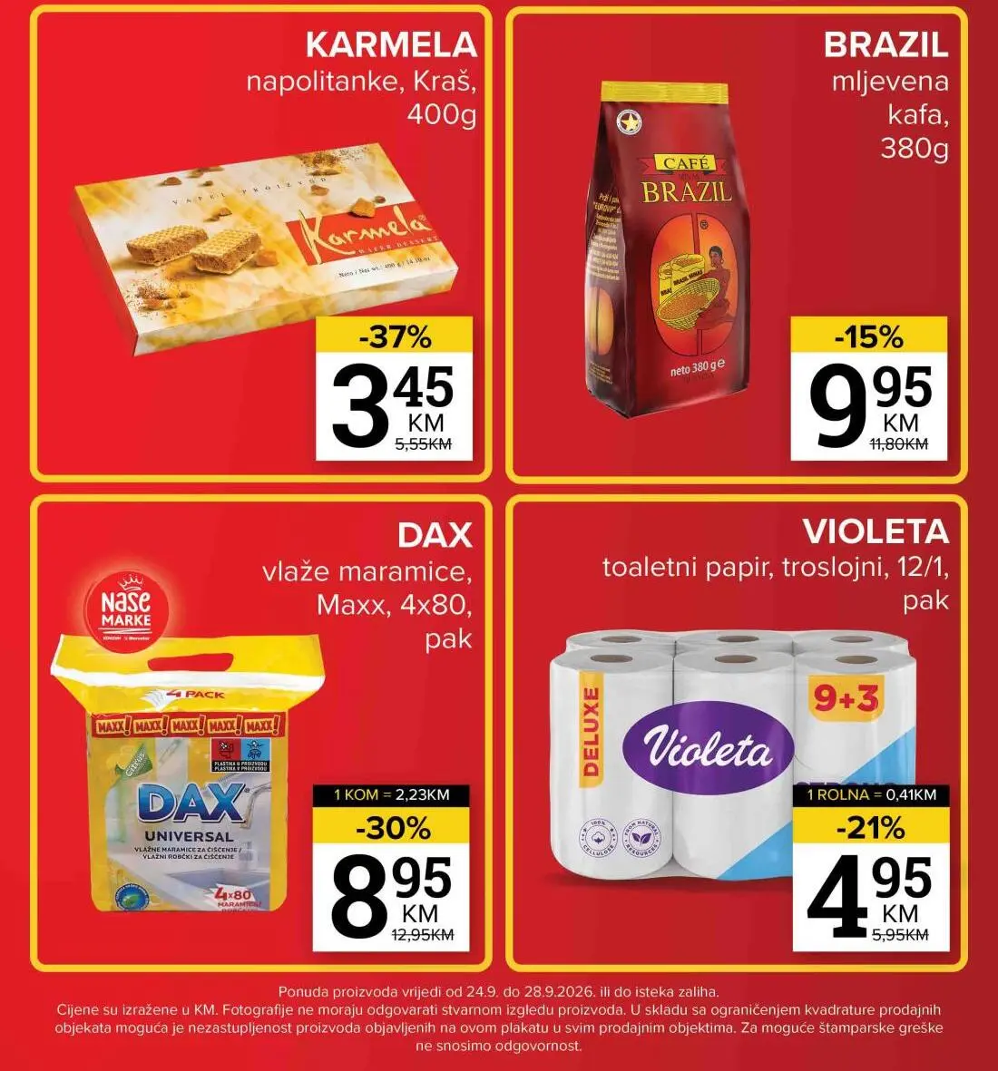 Konzum vikend akcija 24-28.9.2026. - str. 4