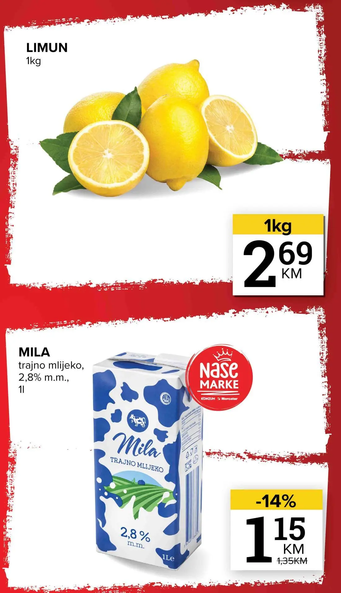 Konzum vikend akcija 1-5.10.2026. - str. 2