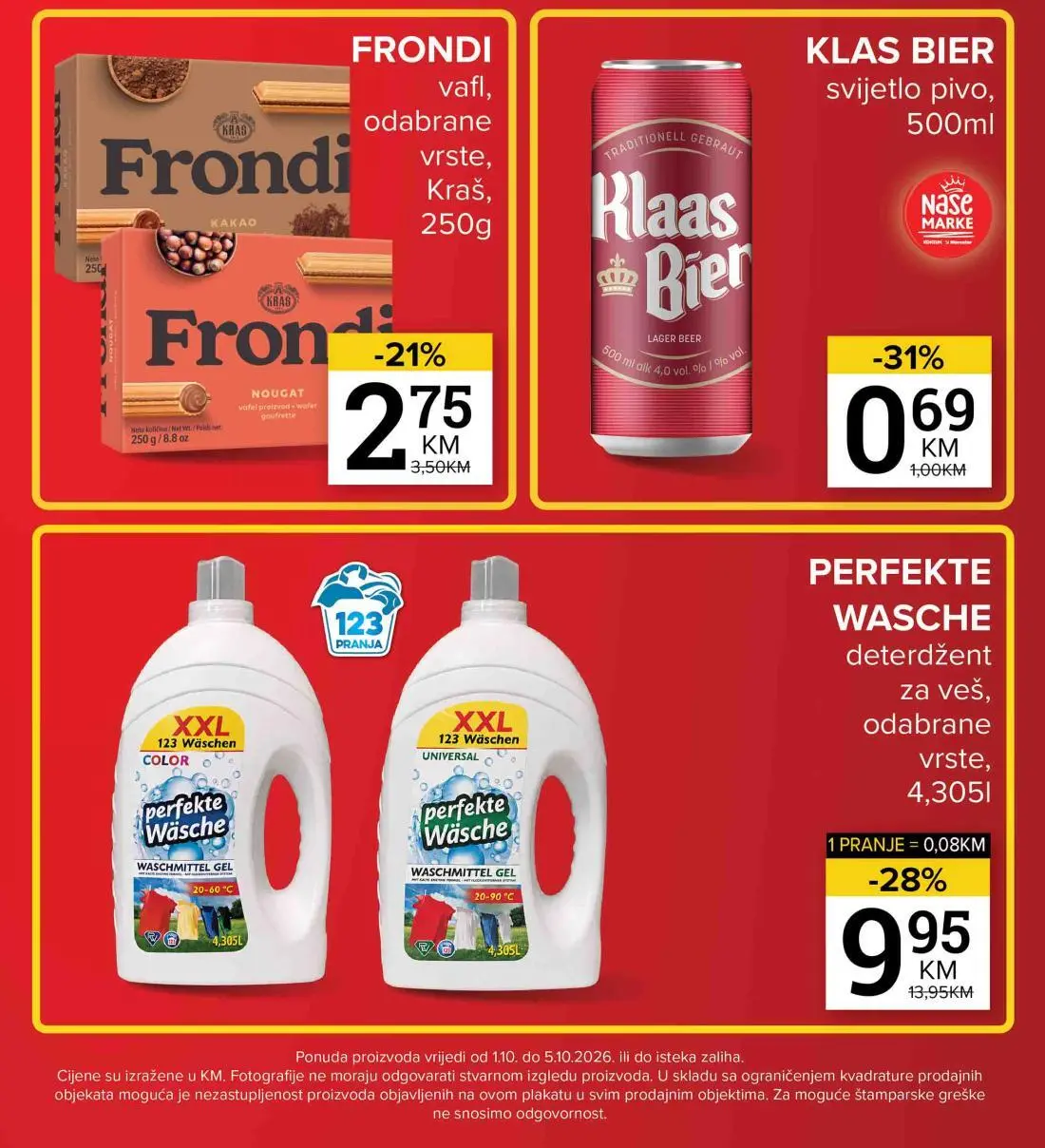 Konzum vikend akcija 1-5.10.2026. - str. 4