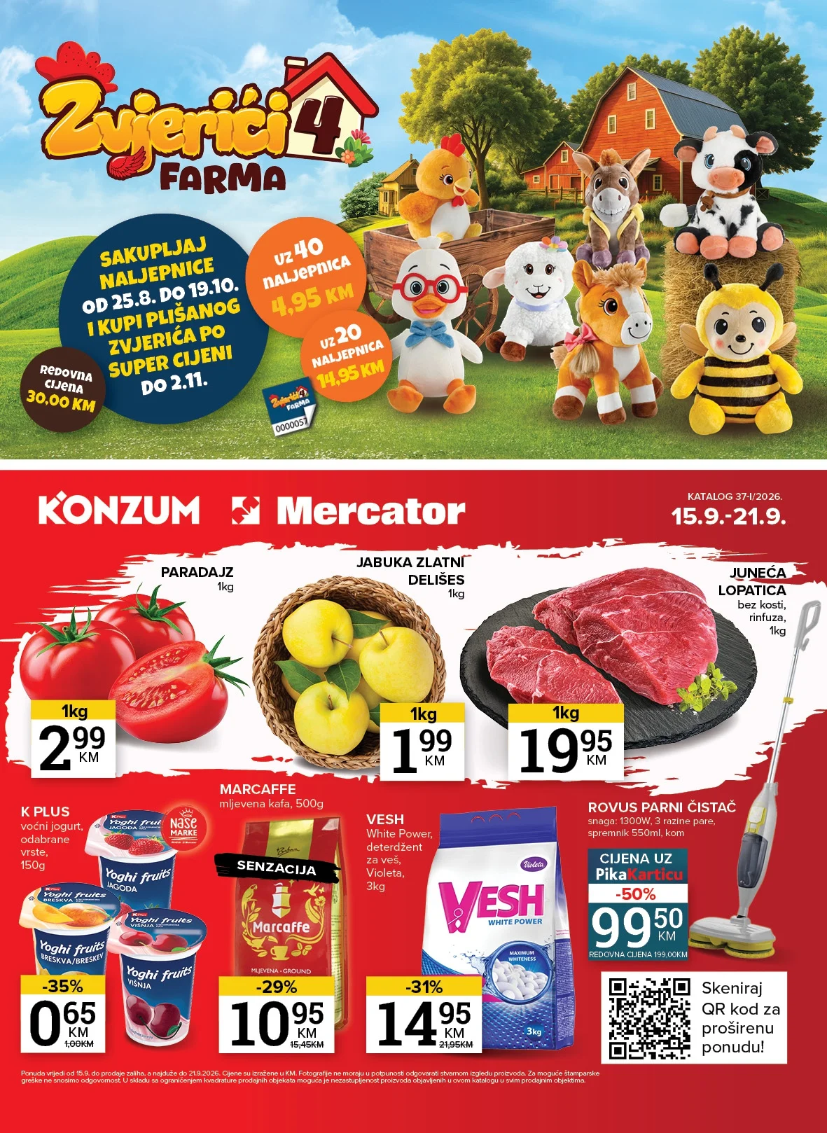 Konzum katalog 15-21.9.2026. - str. 1