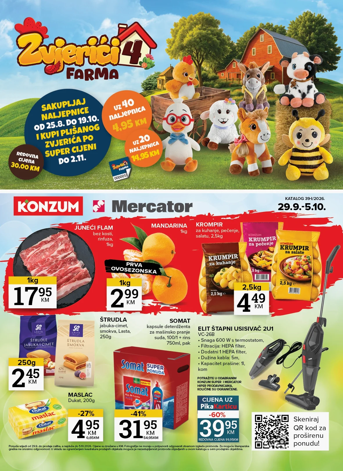 Konzum katalog 29.9-5.10.2026. - str. 1