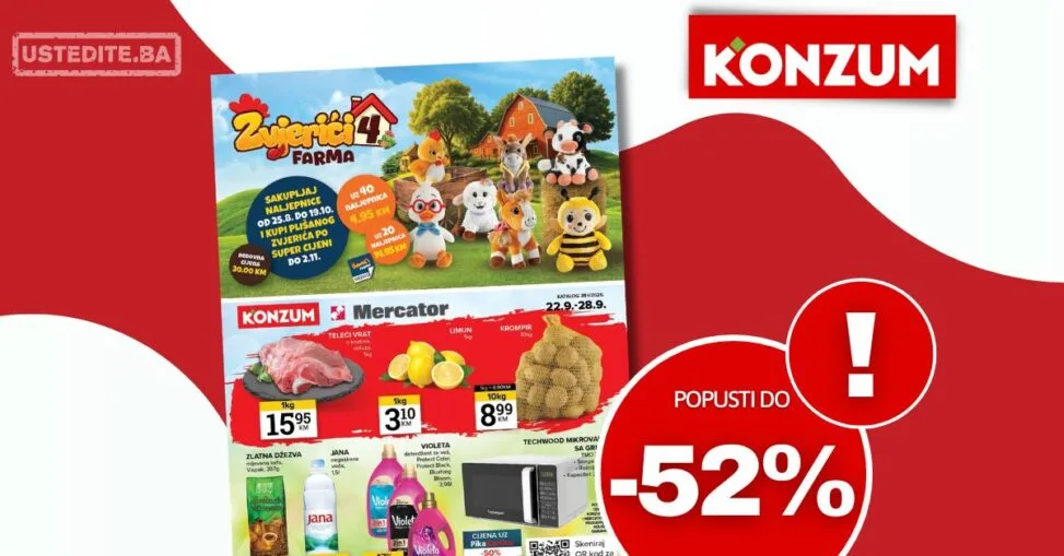 Konzum katalog 22-28.9.2026.