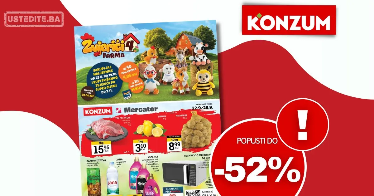 Konzum katalog 22-28.9.2026.
