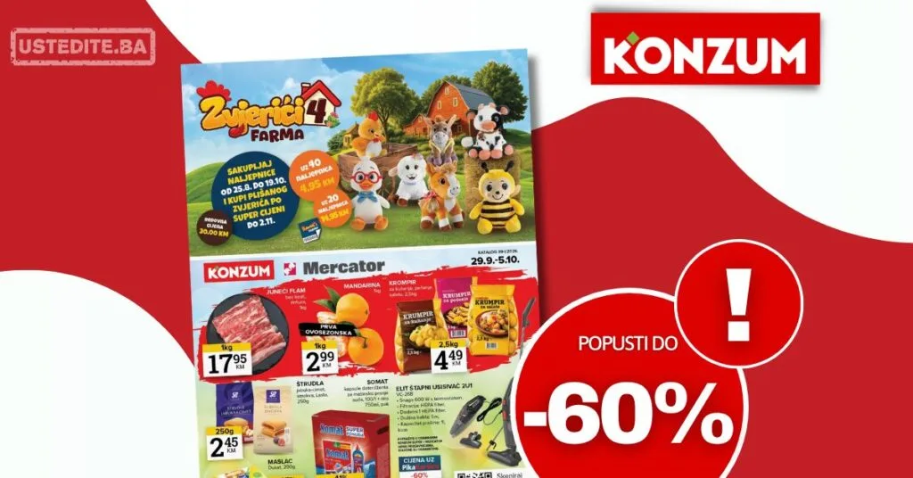 Konzum katalog 29.9-5.10.2026.