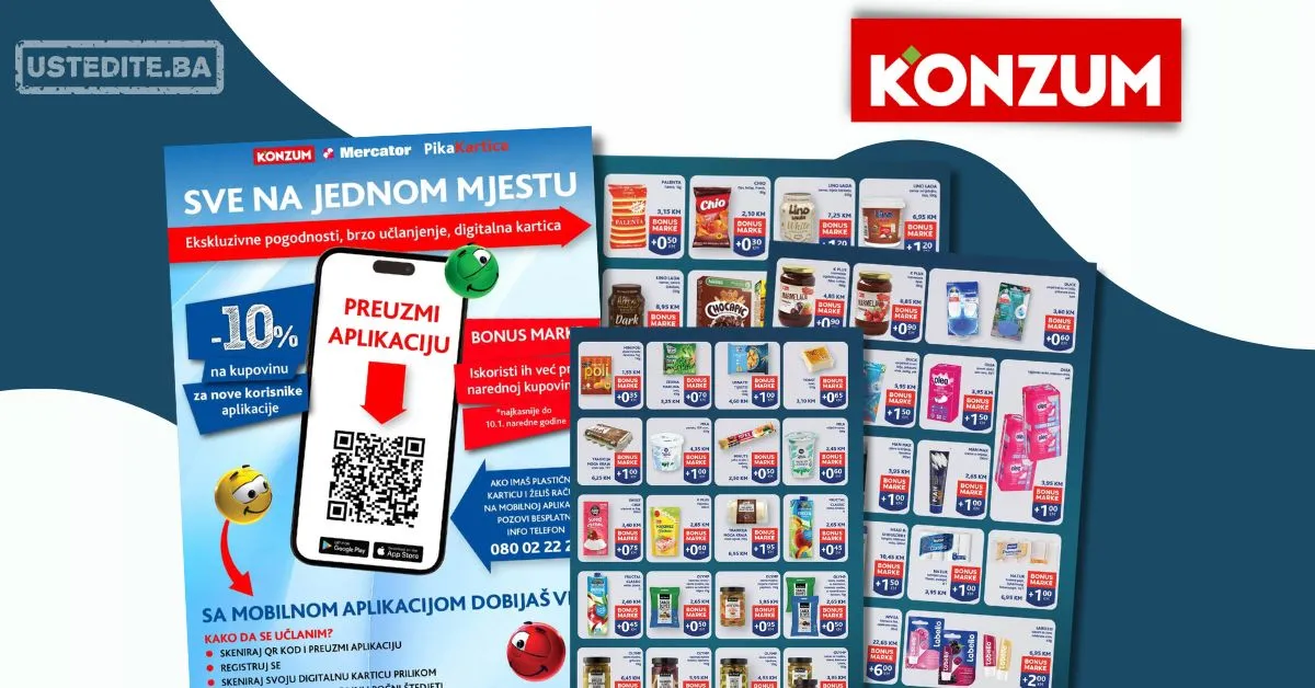 Konzum Pika kartica 29.9-5.10.2026.