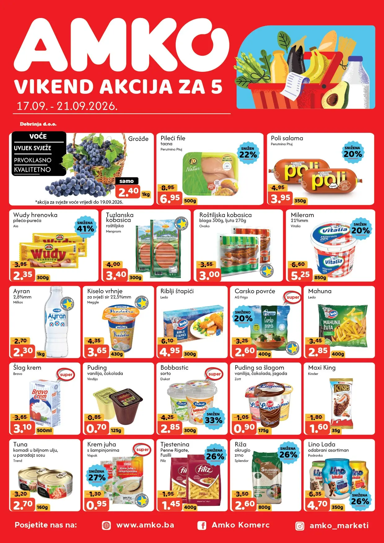 Amko vikend akcija 17-21.9.2026. - str. 1